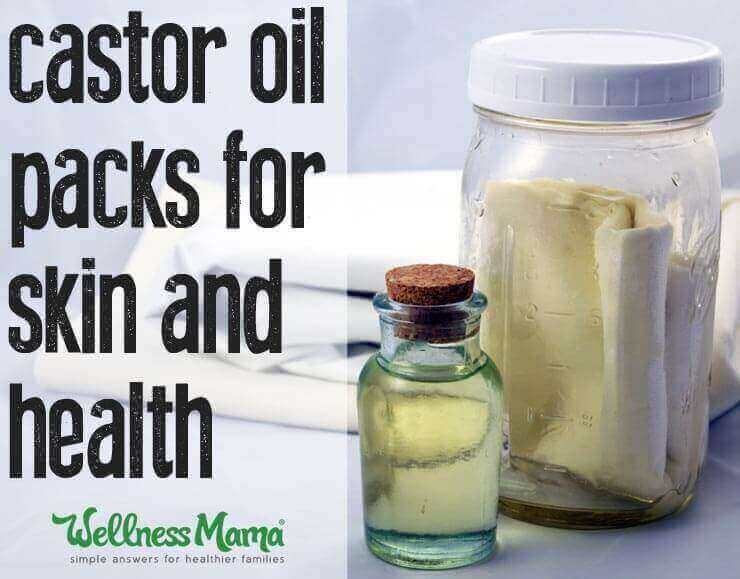 Castor oil packs for skin and health