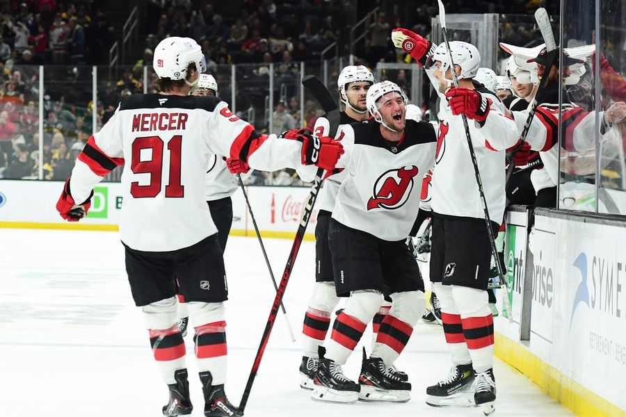 NHL: New Jersey Devils at Boston Bruins