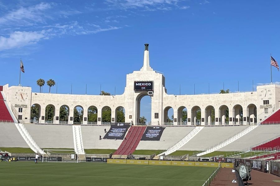 Soccer: Mexican National Team Practice
