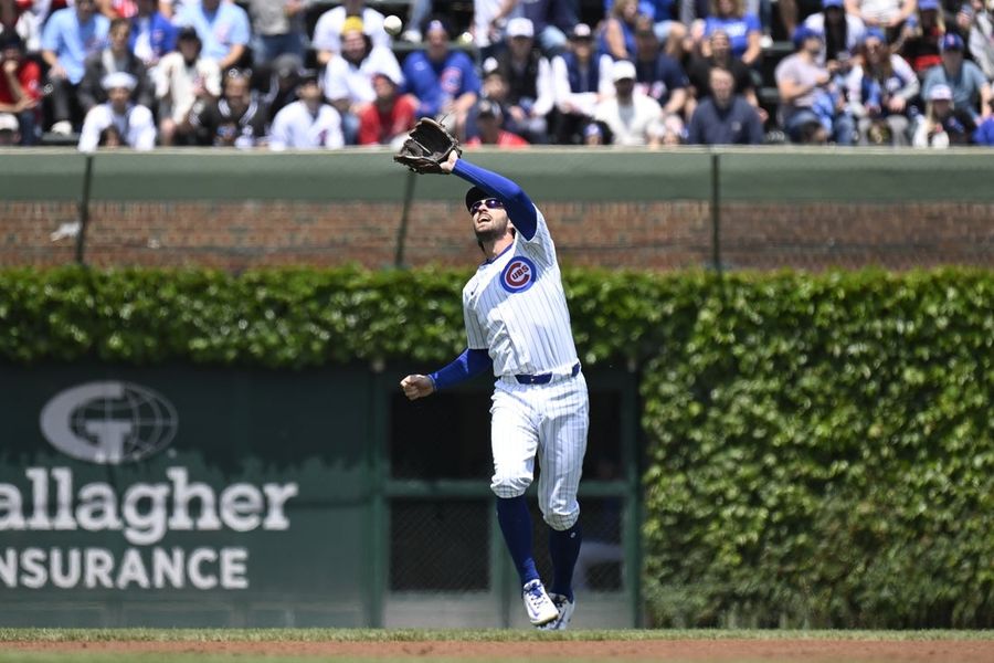 MLB: Cincinnati Reds at Chicago Cubs