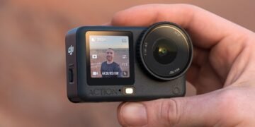 "DJI's New Action Camera Features Adjustable Aperture for Enhanced Low Light Performance"