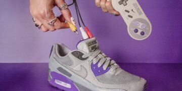 SNES Nike Sneakers: Play Nintendo Games on Your Feet