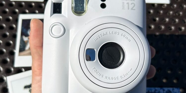 "Fujifilm Instax Mini 12 Instant Camera: The Perfect Gift for $74"