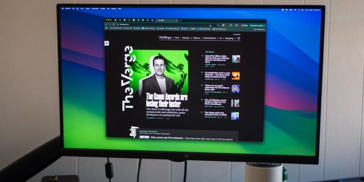 I tested a 5K monitor that’s over $1,000 less than Apple’s Studio Display: It’s good enough