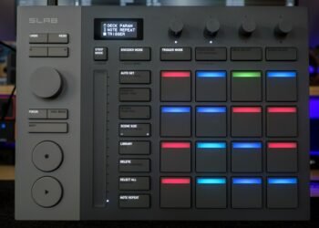 Slab is the first MIDI controller built exclusively for Serato Studio