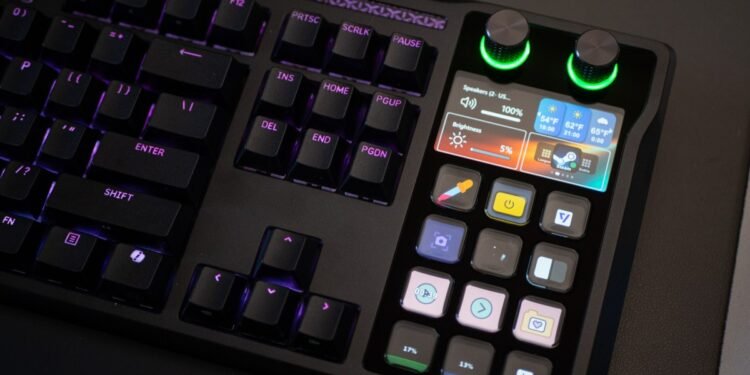 The Stream Deck-packed gaming keyboard is a monster of good ideas