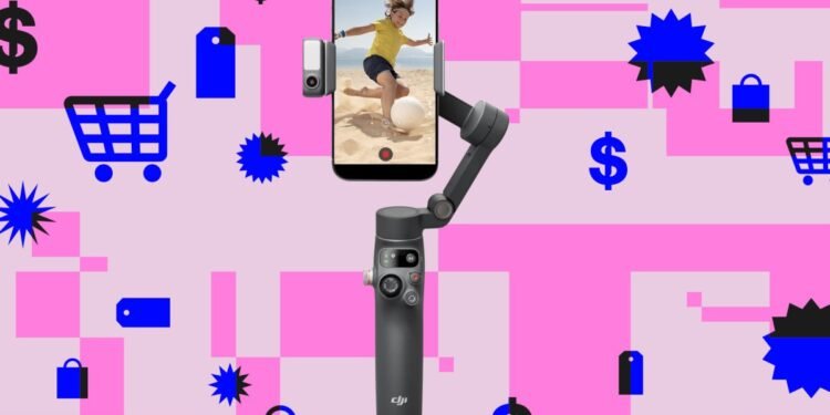 "Get DJI's Automatic Tracking Mobile Selfie Stick Tripod Stabilizer for Just $103!"