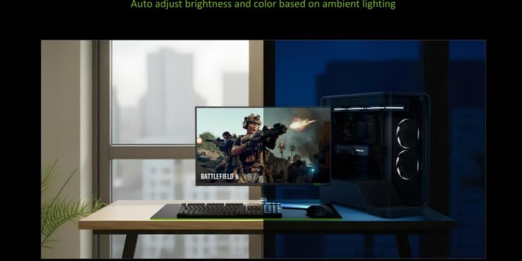 Nvidia’s new G-Sync monitors automatically adjust brightness just like a laptop