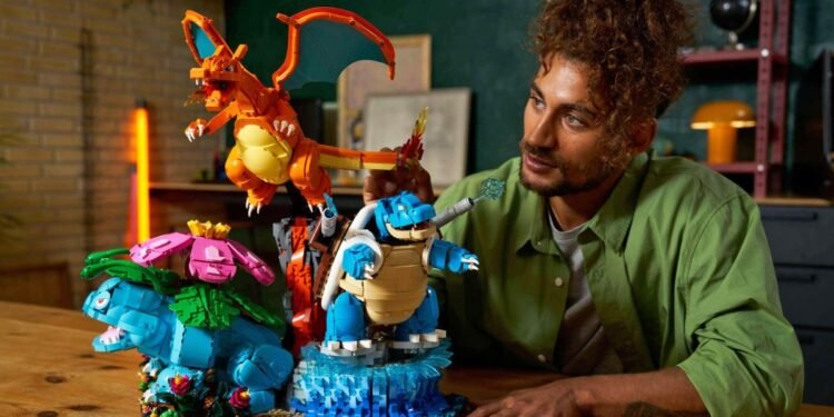 The first three Lego Pokémon sets launch in February and include a $650 diorama