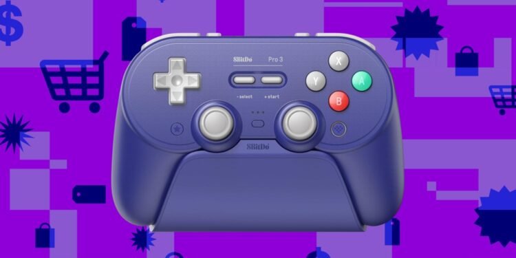 8BitDo’s customizable Pro 3 controller is $30 off for the first time