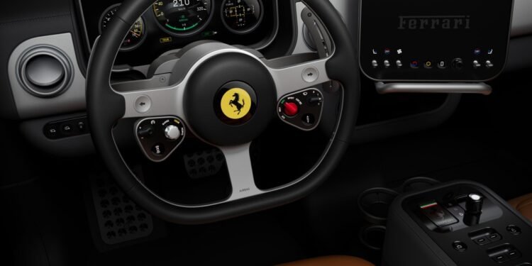 Ferrari’s first EV will have an interior designed by Jony Ive