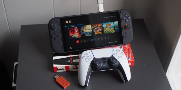 GuliKit’s tiny USB dongle lets you connect your PS5 controller to your Switch 2