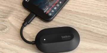 Belkin’s wireless HDMI adapter freed me from a long annoying cable when I travel
