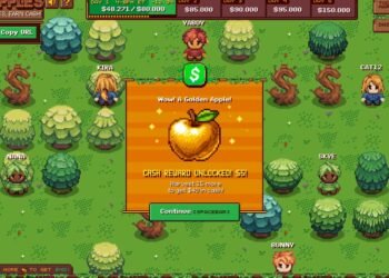 ‘Cash Apples’ is giving away $500,000 to people who click on trees in a web browser