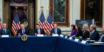 Seven tech giants signed Trump’s pledge to keep electricity costs from spiking around data centers 