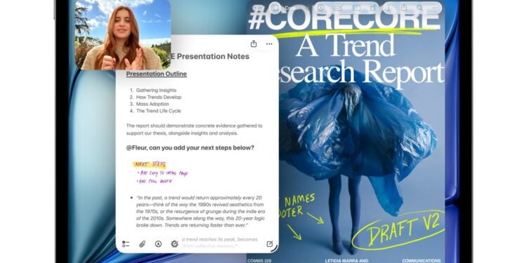 Apple launches a new iPad Air with an upgraded M4 processor