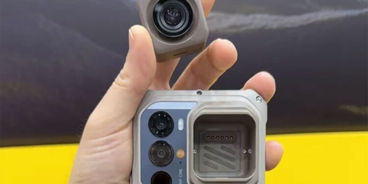 One of this rugged phone’s cameras is a pop-out action cam