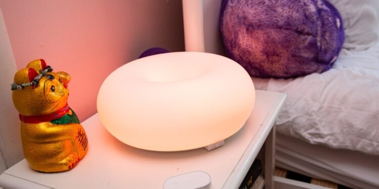 Ikea’s smart donut lamp is a sweet treat