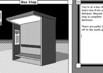 Transfer Point is a modern adventure game made with 40-year-old software
