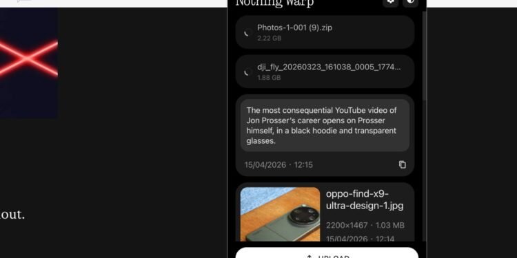 Nothing makes it easy to share files between any Android phone and a Mac
