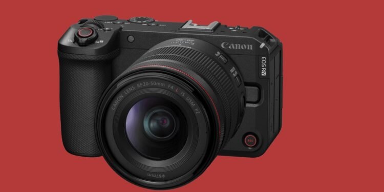Canon’s latest EOS R6 camera goes V for video