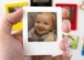 These reusable digital Polaroids are a clever way to cover a fridge in memories