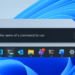 Microsoft tests redesigned Windows 11 Run menu with dark mode and more