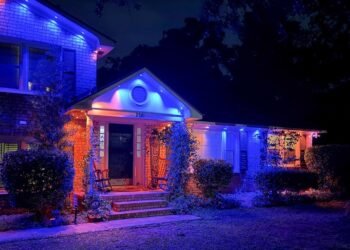 My backyard made me a color-changing smart lighting convert
