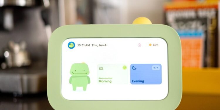 This chunky little tablet got my kid to clean up his toys