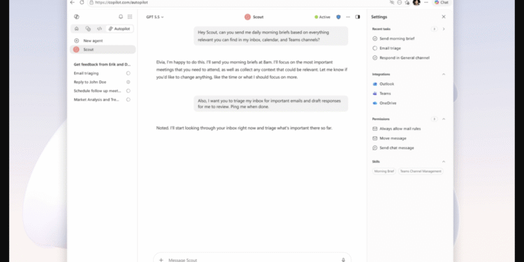 Microsoft Scout is a new AI personal assistant built on OpenClaw