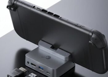 GuliKit’s new mobile Switch 2 dock lets you play with or without a TV