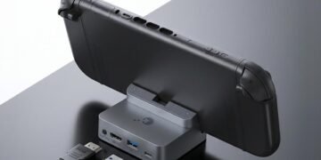 GuliKit’s new mobile Switch 2 dock lets you play with or without a TV