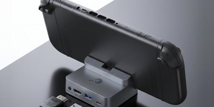 GuliKit’s new mobile Switch 2 dock lets you play with or without a TV
