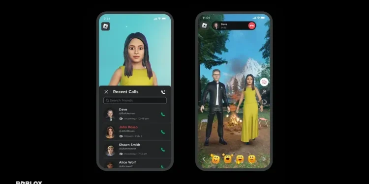 Roblox is shutting down its video chat service