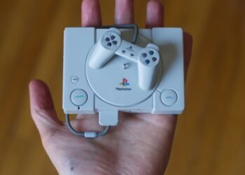 The PlayStation replica ornament is an homage to a great, yet fragile console