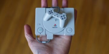 The PlayStation replica ornament is an homage to a great, yet fragile console