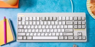 This great retro-inspired keyboard now comes preassembled