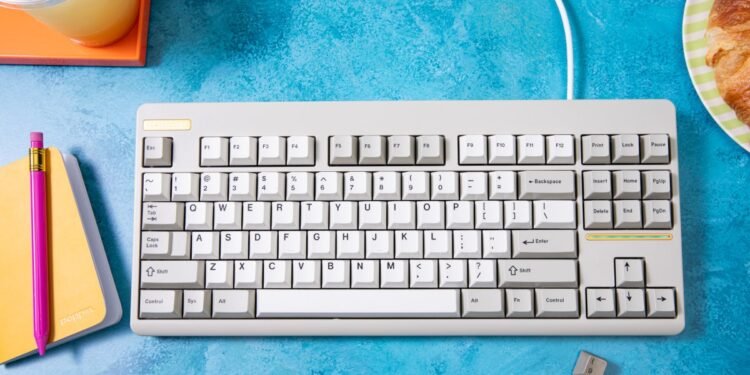This great retro-inspired keyboard now comes preassembled