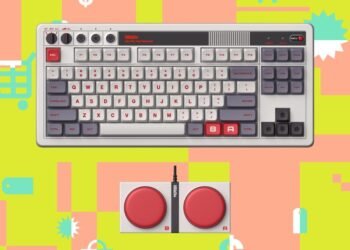 This 8BitDo mechanical keyboard has an extra keypad and is 30 percent off