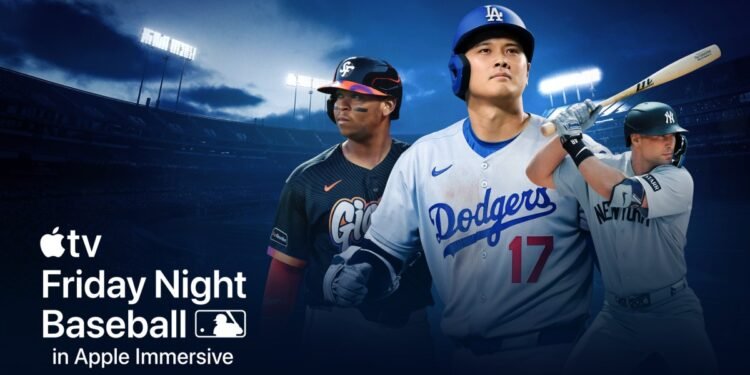 Apple will stream Friday Night Baseball live in Vision Pro