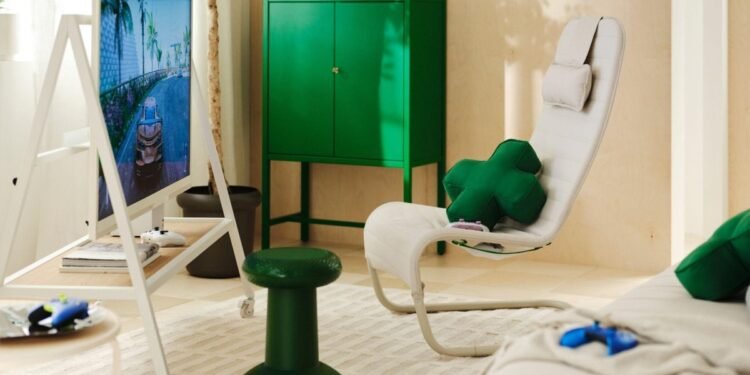 Ikea’s Xbox collection includes a giant thumbstick stool