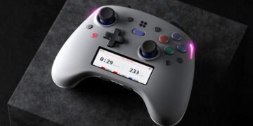 Genki’s new customizable controller has a big screen and adjustable buttons