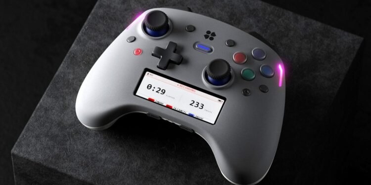 Genki’s new customizable controller has a big screen and adjustable buttons
