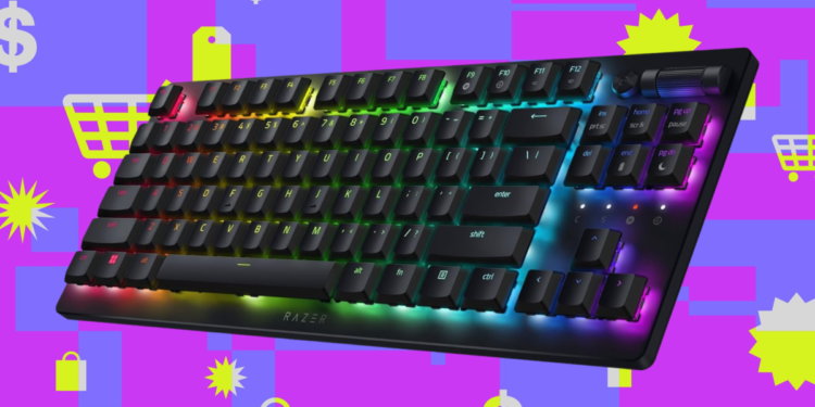 Razer’s low-latency wireless gaming keyboard is almost half off