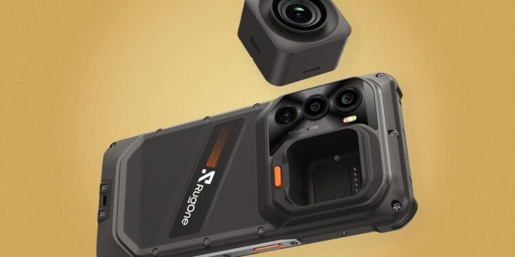 This rugged phone’s removable camera can survive and capture your extreme adventures
